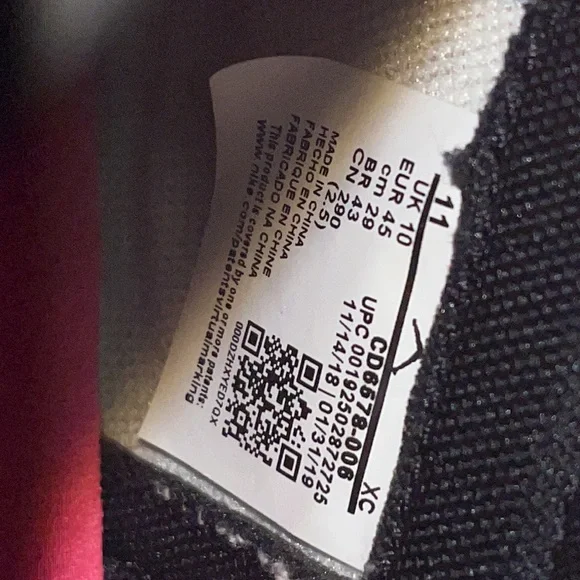 NYC TO PARIS JORDAN 1s SIZE 11M - Picture 3 of 8